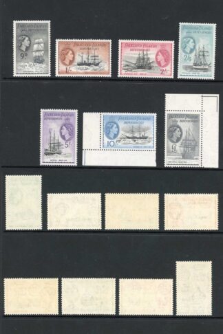 Falkland Is Dep SGG26/G40 Set of 15 Fresh Colours U/M Cat 225 pounds