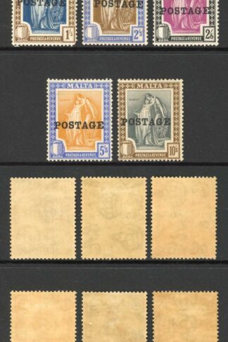 Malta SG143/56 set of 14 M/M Fresh Colour M/M Cat 120 pounds