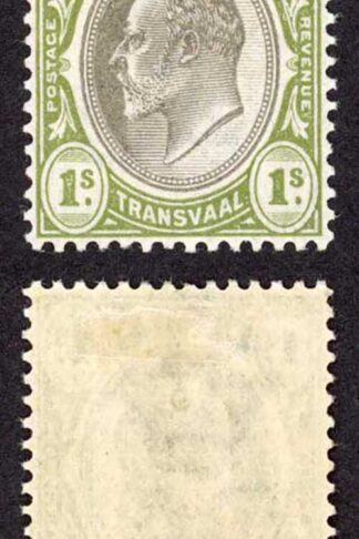 Transvaal SG251 1/- Wmk CA Fresh Colour M/M Cat 21 pounds