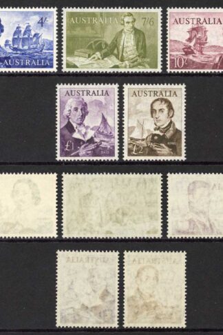 Australia SG355/36 (no 5/-) Fresh Colour U/M Cat 115 pounds
