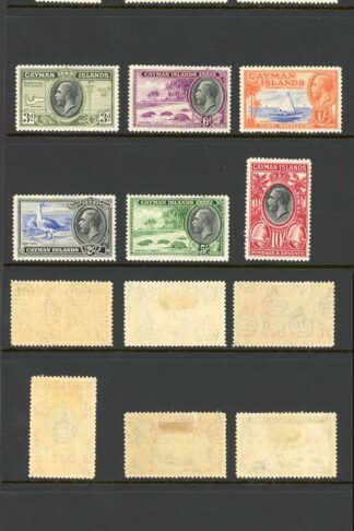 Cayman Is SG96/107 1935 Set of 12 Fresh Colour M/M Cat 200 pounds