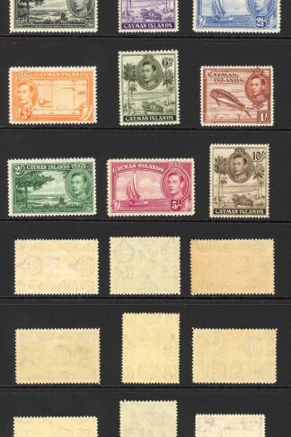 Cayman Is SG115/26a Only one 2 1/2d and 3d Fresh Colour U/M Cat 115 pounds