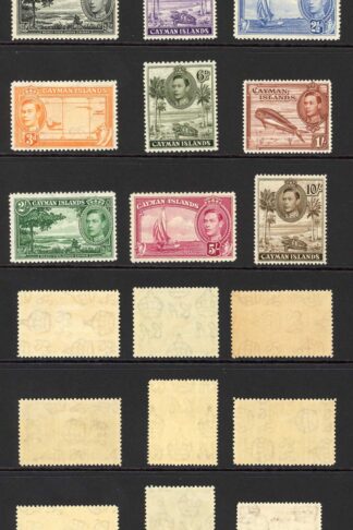 Cayman Is SG115/26a Only one 2 1/2d and 3d Fresh Colour U/M Cat 115 pounds