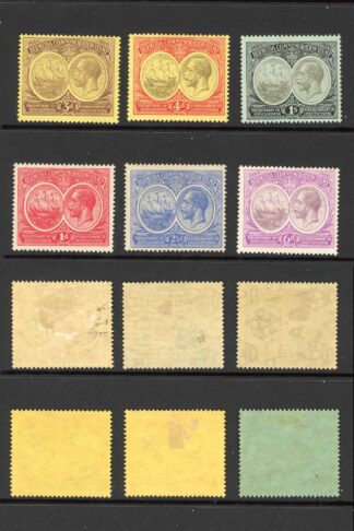 Bermuda SG59/67 Set of 9 Fresh Colour M/M Cat 120 pounds