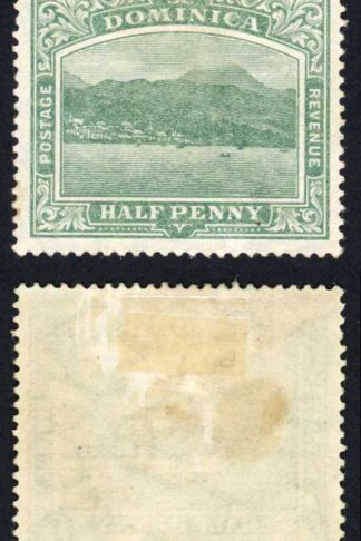 Dominica SG37 1/2d Wmk MCA M/M Cat 16 pounds