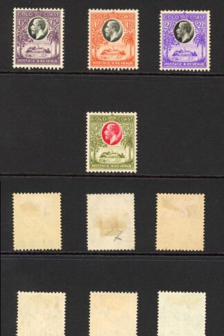 Gold Coast SG103/12 Set of 10 Mult Script Fresh Colour M/M Cat 120 pounds