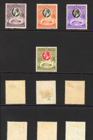 Gold Coast SG103/12 Set of 10 Mult Script Fresh Colour M/M Cat 120 pounds