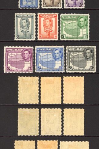 Somaliland SG93/104 Fresh Colour M/M Cat 180 pounds