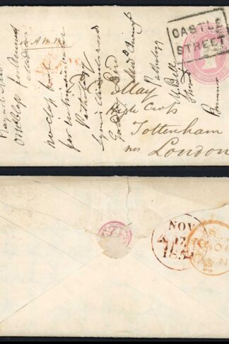 Penny Pink with Castle Street (Type XVIII) Scots Local SUPERB