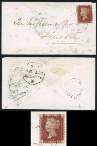 Penny Star (AI) with Undated Circle on cover Cat 1500 pounds