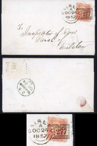 Penny Star (JG) with Paisley Experimental Duplex on cover Scarce