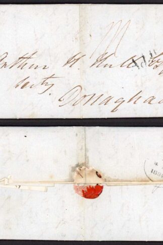 Entire 1837 Glasgow to Donaghmore