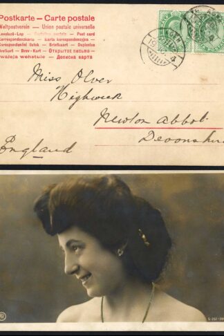 Aden 1904 postcard to England