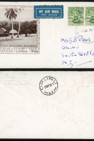 Western Samoa 1935 FDC