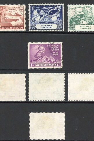 Pitcairn Is SG13/6 UPU Set Fine used Cat 14 pounds