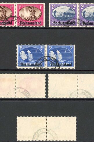 Bechuanaland SG129/31 Set Fine used Cat 4.75 pounds