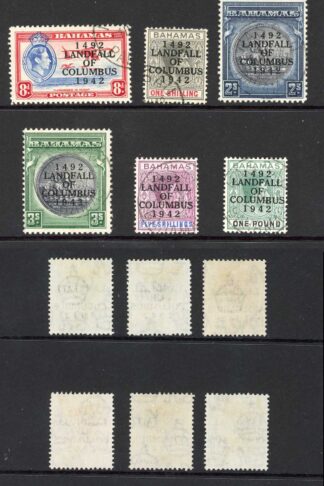 Bahamas SG162/75a Set of 14 Fine used Cat 65 pounds