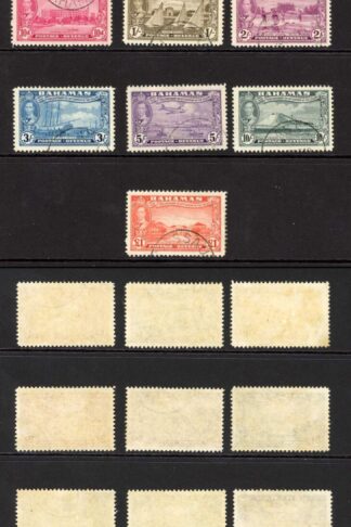 Bahamas SG178/93 Set of 16 Fine used Cat 65 pounds