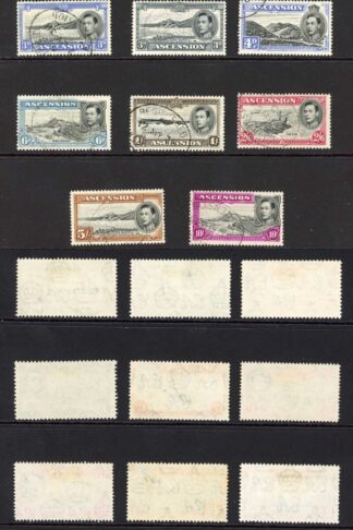 Ascension SG38/47 KGVI Set of 16 Fine used Cat 130 pounds
