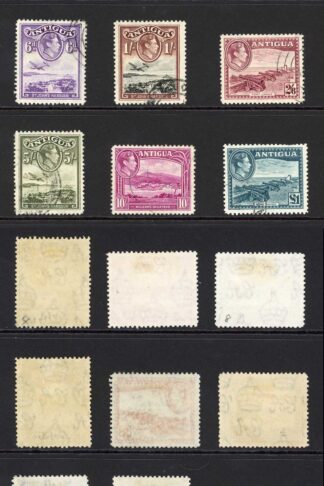 Antigua SG98/109 Set of 12 Fine used Cat 140 pounds