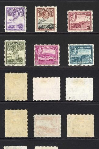 Antigua SG98/109 Set of 12 Fine used Cat 140 pounds