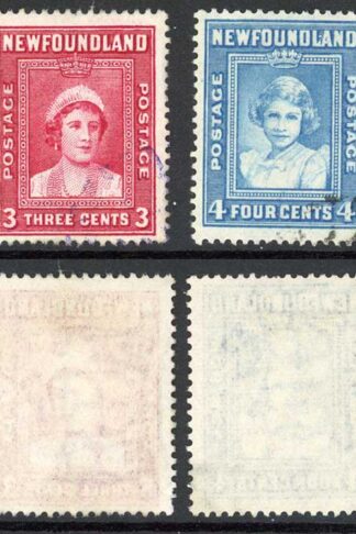 Newfoundland SG268/71 Fine used Cat 14 pounds