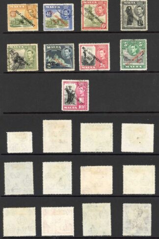 Malta SG234/48 Self Government Set Fine used Cat 40 pounds