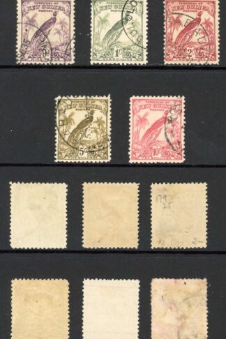 New Guinea SG177/88 1932 set to 10/- (no pound) Fine used Cat 307.20 pounds