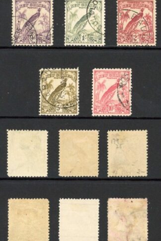 New Guinea SG177/88 1932 set to 10/- (no pound) Fine used Cat 307.20 pounds