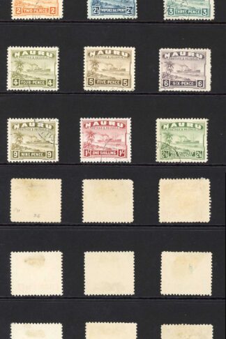 Naura Set of 2/6 mixed papers Fine used