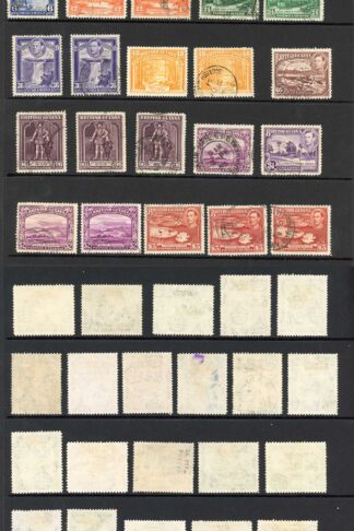 British Guiana SG308/19b all perfs and shades apart from SG317a Cat 269.90