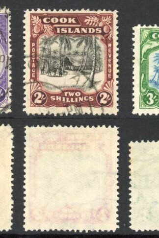 Ceylon SG1279 1938 Set of 3 Fine used Cat 75 pounds
