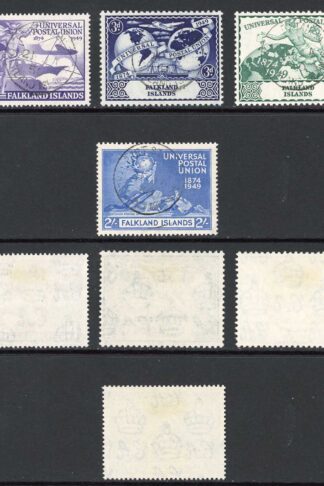 Falkland Is SG168/71 UPU set Fine used Cat 16 pounds