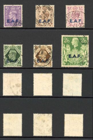 BOIC Somalia SGS1/S9 Set of 9 Fine used Cat 30 pounds