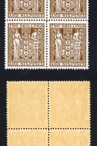 New Zealand SGF193 2/6 Mult Wmk U/M Fresh Colour Cat 72 pounds