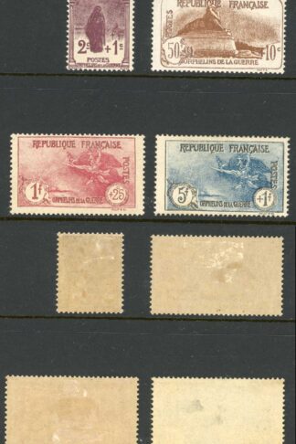 France SG450/3 1926 War Orphans Fund M/M Cat 241.30 pounds