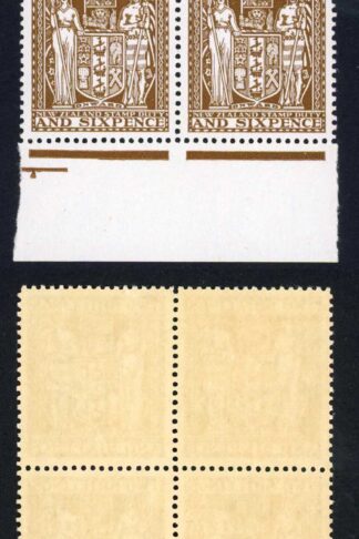New Zealand SGF193 2/6 Mult Wmk U/M Fresh Colour Cat 88 pounds