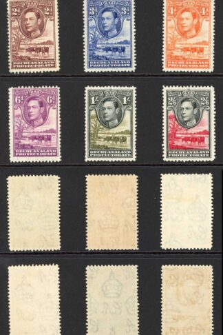 Bechuanaland SG118/26 KGVI Set to 2/6 M/M