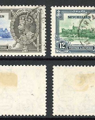Seychelles SG128/31 1935 Silver jubilee Fine used set Cat 55 pounds