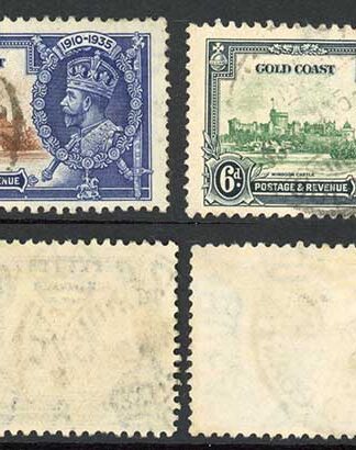 Gold Coast SG113/6 1935 Silver Jubilee Used Cat 85 pounds