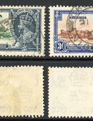 Nigeria SG30/3 1935 Silver jubilee Used Cat 65 pounds