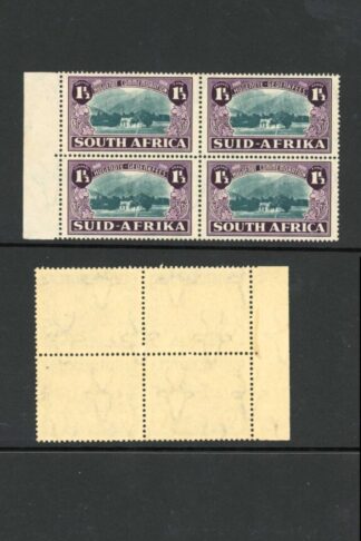 South Africa SG82/4 1939 Huguenot M/M Set in Blocks Cat 110+ pounds