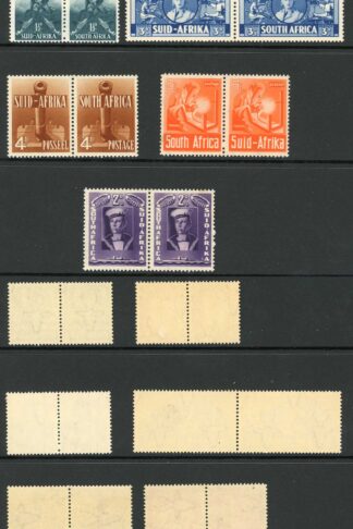 South Africa SG88/95 1941 War effort (no 1/- cat 2.75) U/M Set Cat 57 pounds