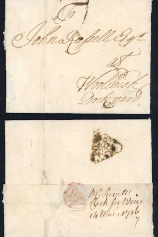 1737 Government Hermitage Dockwra (not recorded by Prof. Jay) Julian Calendar
