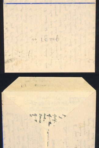 South Africa 1944 Active Service Letter Card