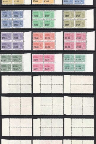 Guernsey Insurance Stamps 27 Values U/M BF Selling price 480 pounds