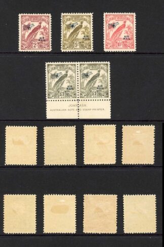 New Guinea SG190/203 Set m/m (Pound U/M Pair) Cat 365 pounds