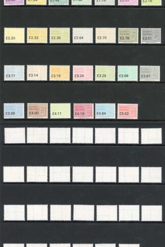 Guernsey Insurance Stamps BF 327/353 Set of 27 U/M BF Selling price 135 pounds
