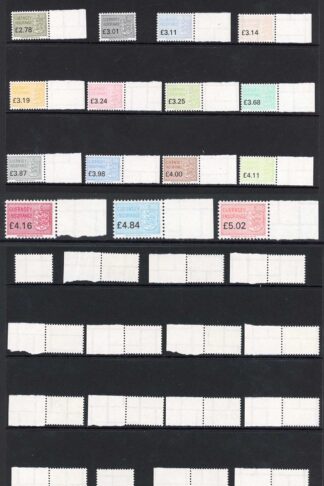 Guernsey Insurance Stamps BF 327/353 Set of 27 U/M BF Selling price 135 pounds