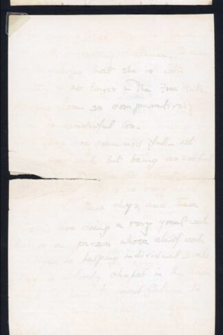 1942 Godalming to South Africa DAMAGED BY SEA WATER cachet in Magenta